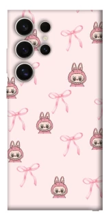 Чехол на Samsung Galaxy S25 Ultra Pink bows and Labubus фото 1 из 1