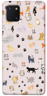 Чехол на Samsung Galaxy Note 10 Lite (A81) Cat style ver.1 фото 1 из 1