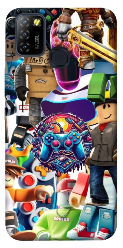 Чехол на Infinix Hot 10 Lite Roblox controller chaos фото 1 из 1