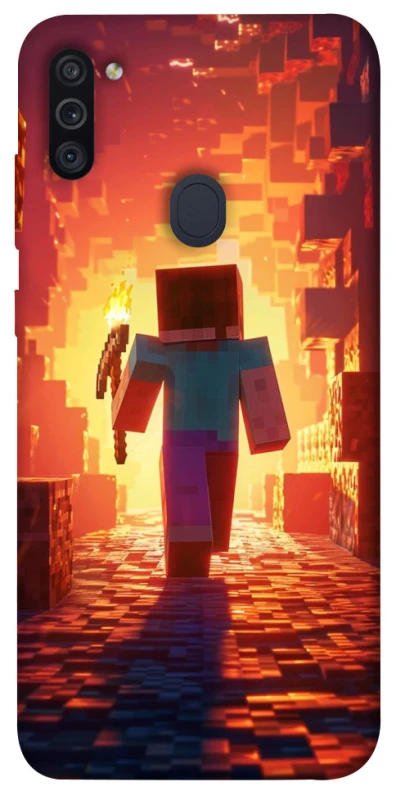Чохол на Samsung Galaxy M11 Minecraft adventure фото 1 з 1