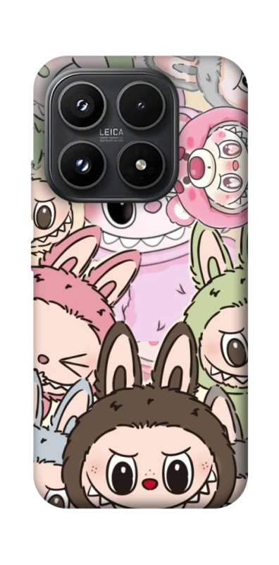 Чохол на Xiaomi 17 All Labubu 3 фото 1 з 1