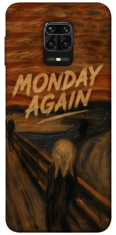 Чехол на Xiaomi Redmi Note 9s / Note 9 Pro / Note 9 Pro Max Monday Again фото 1 из 1
