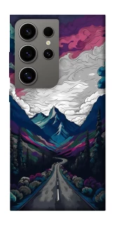 Чехол на Samsung Galaxy S24 Ultra Нарисованные горы фото 1 из 1