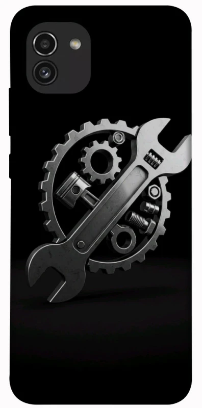 Чохол на Samsung Galaxy A03 Mechanic v2 фото 1 з 1