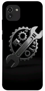 Чохол на Samsung Galaxy A03 Mechanic v2 фото 1 з 1
