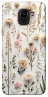 Чохол на Samsung J600F Galaxy J6 (2018) Floral design ver.1 фото 1 з 1