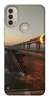 Чохол на Motorola Moto E40 Кримський міст втомився фото 1 з 1