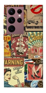 Чохол на Samsung Galaxy S22 Ultra Retro collage ver.2 фото 1 з 1