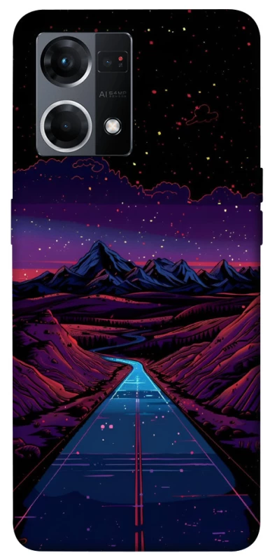 Чохол на Oppo Reno 7 4G Cyber mountain фото 1 з 1