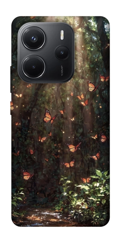 Чохол на Xiaomi Redmi Note 14 4G (Int. version) butterfly фото 1 з 1