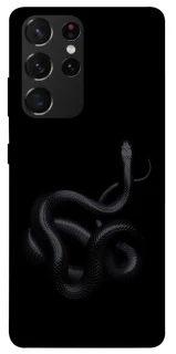 Чохол на Samsung Galaxy S21 Ultra Black snake фото 1 з 1