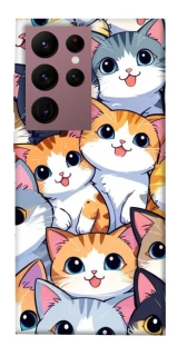 Чохол на Samsung Galaxy S22 Ultra Cute Cat v2 фото 1 з 1