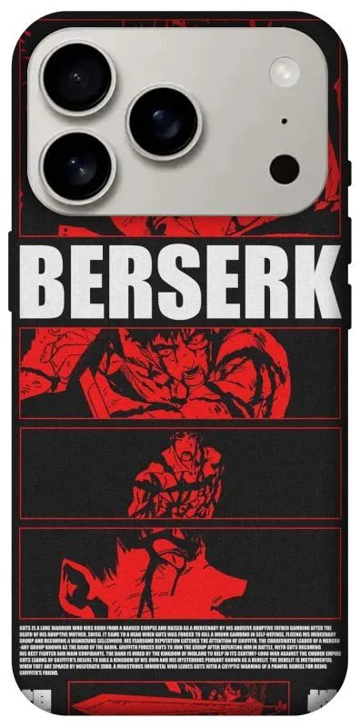 Чехол на Apple iPhone 18 Pro Berserk poster фото 2 из 2