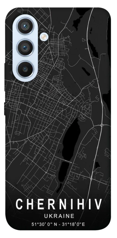 Чохол на Samsung Galaxy A54 5G Chernihiv map фото 1 з 1