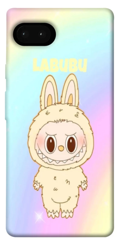 Чехол на Google Pixel 7a Fluffy Rainbow Labubu фото 1 из 1