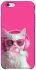 Чохол на Apple iPhone 6/6s (4.7") Pink kitty фото 1 Чохол на Apple iPhone 6/6s (4.7") Pink kitty фото 1 з 1