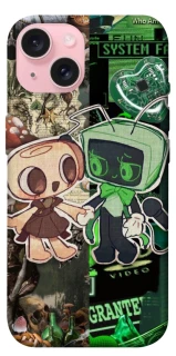 Чехол на Apple iPhone 15 (6.1") Dandy World Shelly Art фото 1 из 1