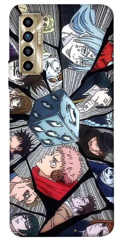 Чохол на TECNO Camon 17P jujutsu kaisen v4 фото 1 з 1