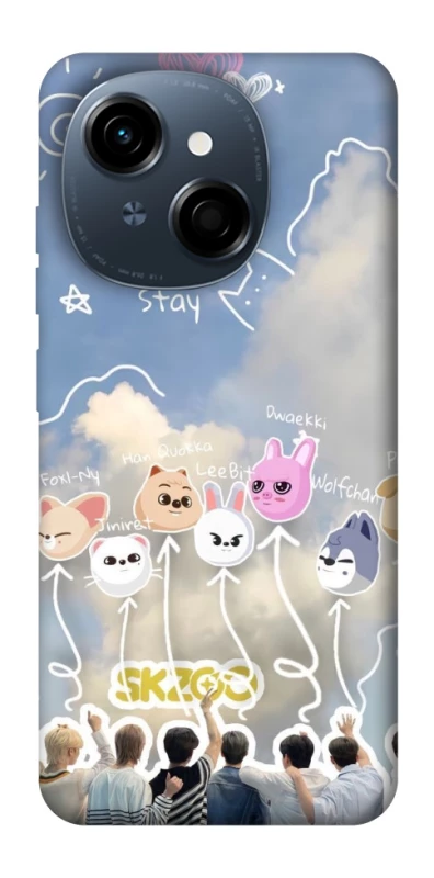 Чохол на TECNO Spark Go 1 Stray Kids Full Force фото 1 з 1