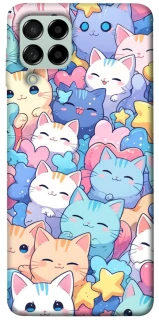 Чехол на Samsung Galaxy M53 5G Funny Kittens ver.3 фото 1 из 1