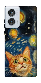 Чохол на Motorola Edge 50 Fusion paint cat фото 1 з 1