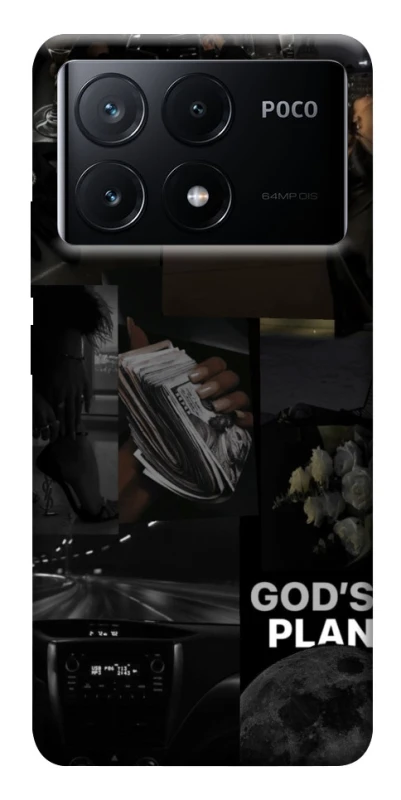 Чохол на Xiaomi Poco X6 God's plan фото 1 з 1