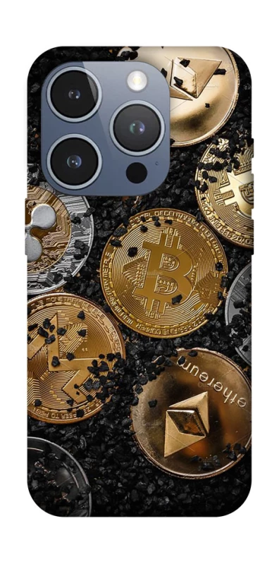 Чехол на Apple iPhone 16 Pro Many coins v2 фото 1 из 1