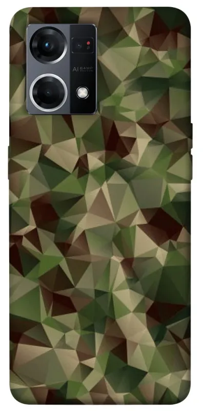 Чохол на Oppo Reno 7 4G camouflage v2 фото 1 з 1