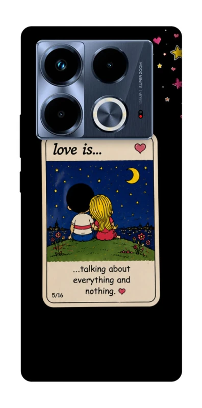 Чохол на Infinix Note 40 4G Love is ver.6 фото 1 з 1