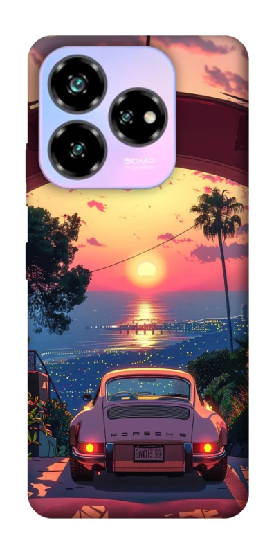 Чохол на ZTE Nubia V60 Desing Porsche at sunset фото 1 з 1