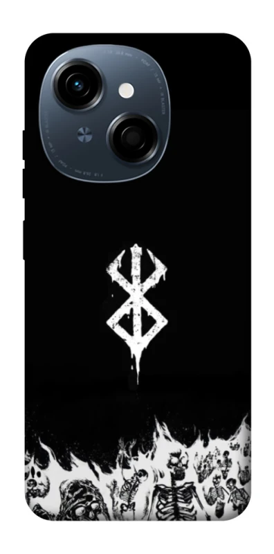 Чохол на TECNO Spark Go 1 Berserk skeletons фото 1 з 1