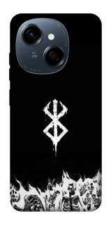 Чехол на TECNO Spark Go 1 Berserk skeletons фото 1 из 1