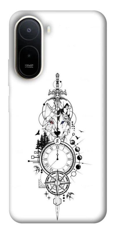 Чехол на Xiaomi Redmi A7 Pro 4G Tattoo ver.8 фото 2 из 2