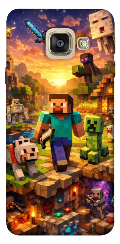 Чохол на Samsung A520 Galaxy A5 (2017) Minecraft v6 фото 1 з 1