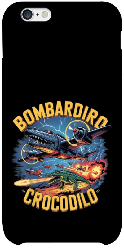 Чохол на Apple iPhone 6/6s plus (5.5") Bombardino Crocodilo v2 фото 1 з 1