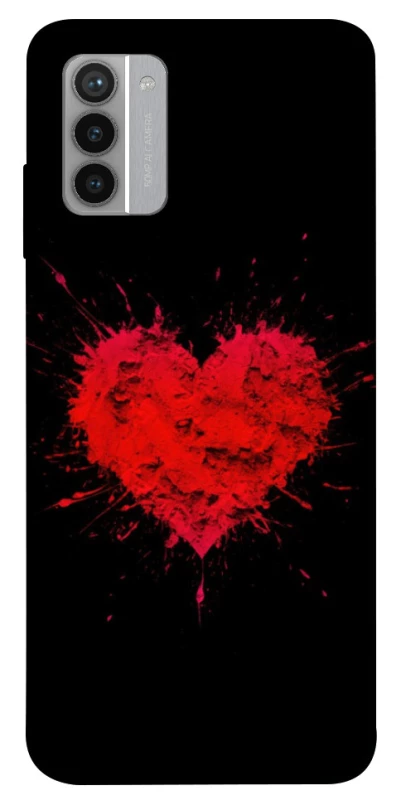 Чехол на Nokia G42 Splash heart фото 1 из 1