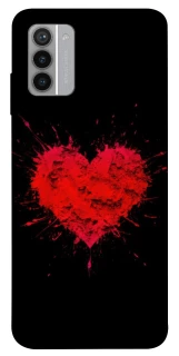 Чехол на Nokia G42 Splash heart фото 1 из 1