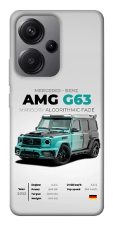 Чохол на Xiaomi Redmi Note 13 Pro+ Mint amg G63 фото 1 з 1