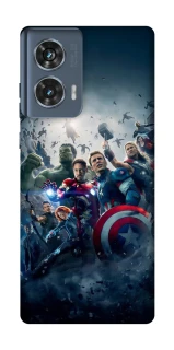 Чехол на Motorola Edge 50 Marvel heroes фото 1 из 1