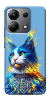 Чохол на Xiaomi Redmi Note 13 4G Кіт патріот фото 1 з 1