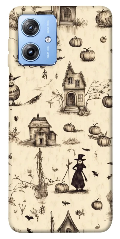 Чохол на Motorola Moto G84 Halloween aesthetic ver.1 фото 1 з 1