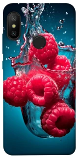 Чохол на Xiaomi Mi A2 Lite / Xiaomi Redmi 6 Pro Малинка у воді фото 1 з 1