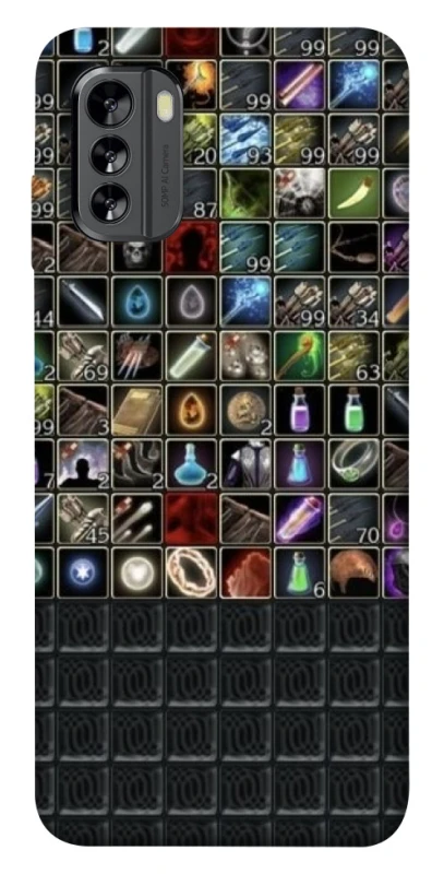 Чохол на Nokia G60 Inventory menu ver.2 фото 1 з 1