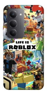 Чехол на Xiaomi Redmi 15 (EU) Life is Roblox фото 1 из 1