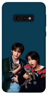 Чехол на Samsung Galaxy S10e Lee Know and Han - Stray Kids фото 1 из 1