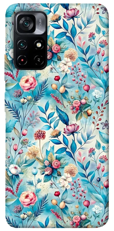 Чохол на Xiaomi Poco M4 Pro 5G Floral design ver.5 фото 1 з 1