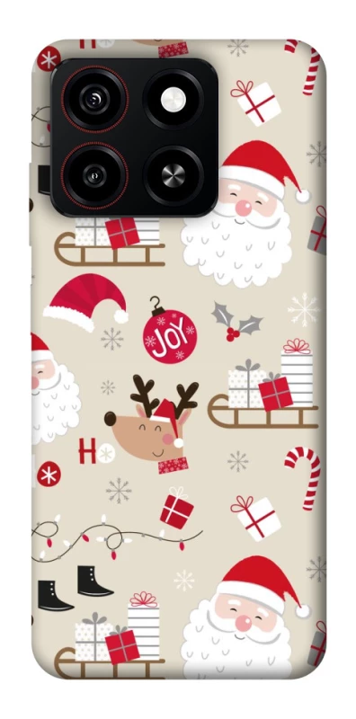 Чехол на ZTE Blade A35 4G Новогодний v1 фото 1 из 1