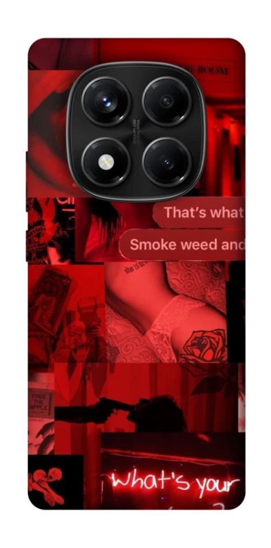 Чохол на Xiaomi Redmi Note 14 Pro 4G Love collage ver.1 фото 1 з 1