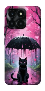 Чохол на Huawei Honor X6a Black cat фото 1 з 1