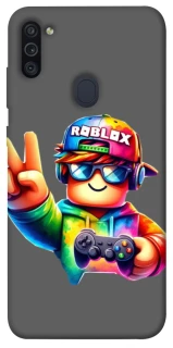 Чехол на Samsung Galaxy M11 Roblox Gamer Peace фото 1 из 1